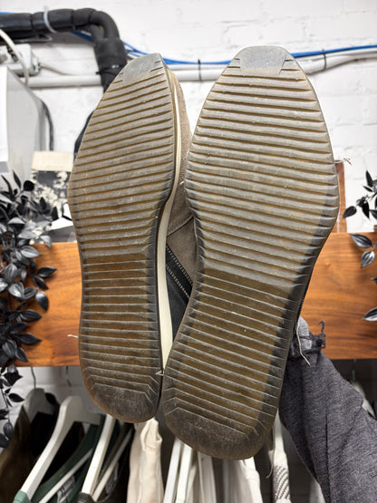 Rick Owens ‘Vintage Runner’ Dust/Grey Low Top Sneakers