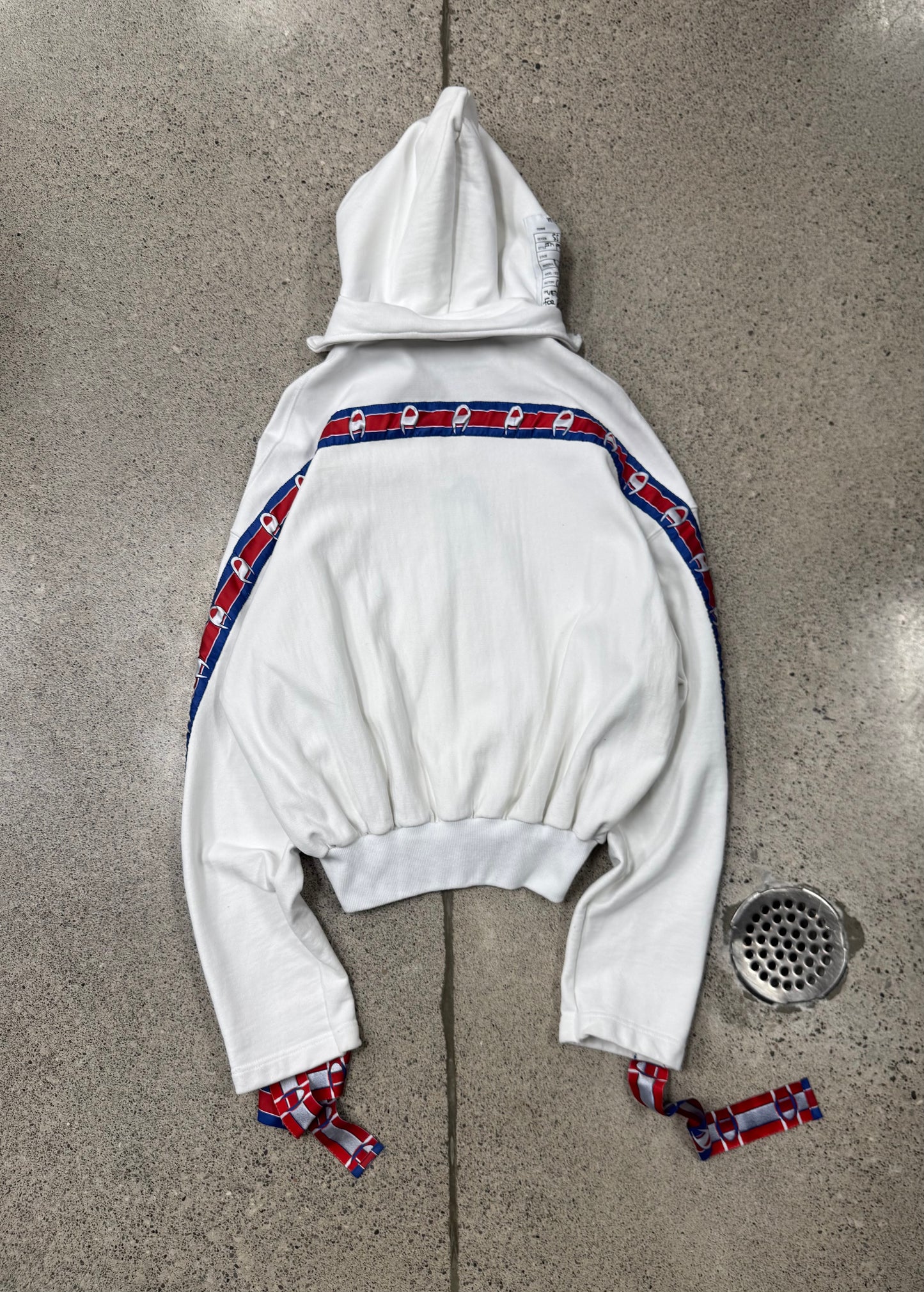 SS2017 Vetements x Champion ‘Reworked’ Zip-Up Hoodie