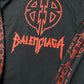 AW2023 Balenciaga ‘Metal Logo’ Faded Black Long Sleeve Shirt