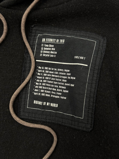 AW2005 Raf Simons ‘History of My World’ Patchwork Hoodie