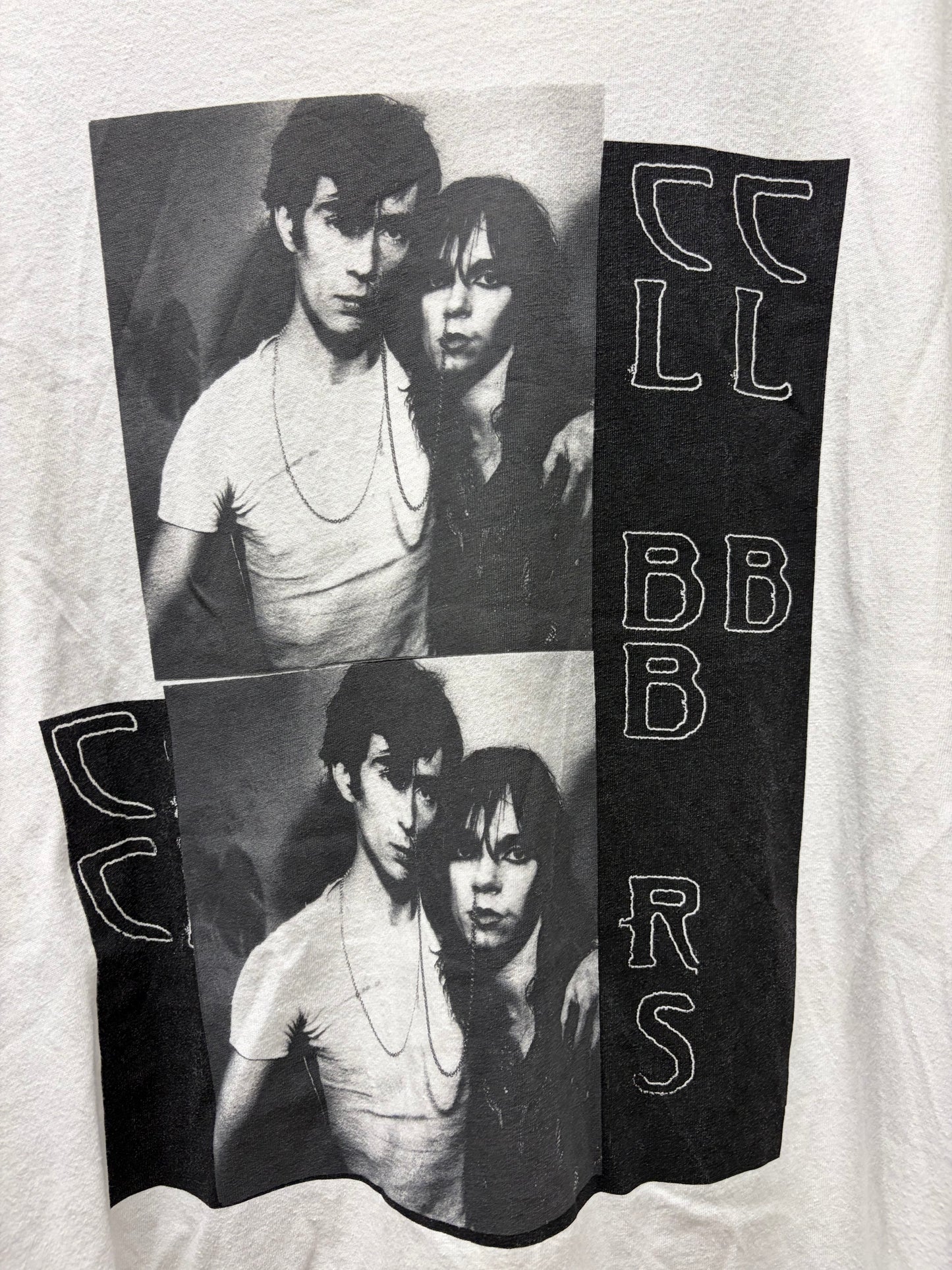 SS2019 Raf Simons x Robert Mapplethorpe ‘Couple Clubbers’ White Graphic T-Shirt