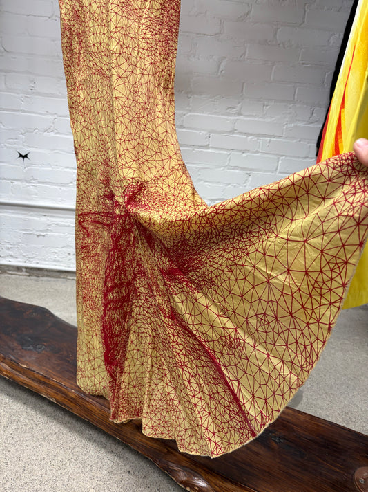 SS01 Jean Paul Gaultier ‘Constellation’ Silk Slip Dress