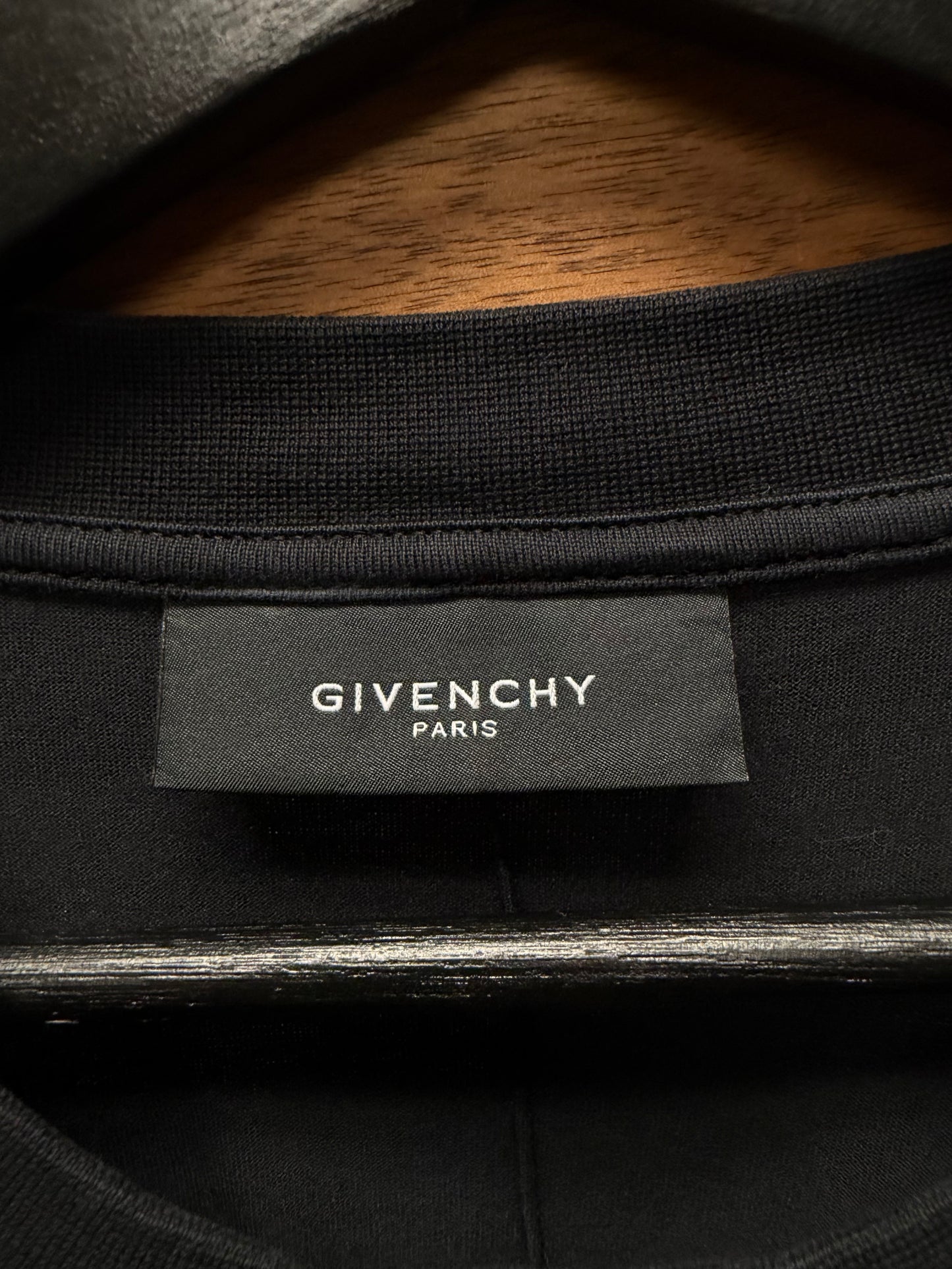AW2013 Givenchy by Ricardo Tisci ‘Double Doberman’ Black Oversized Graphic T-Shirt
