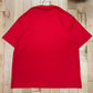 Balenciaga Red Mesh Logo T-Shirt