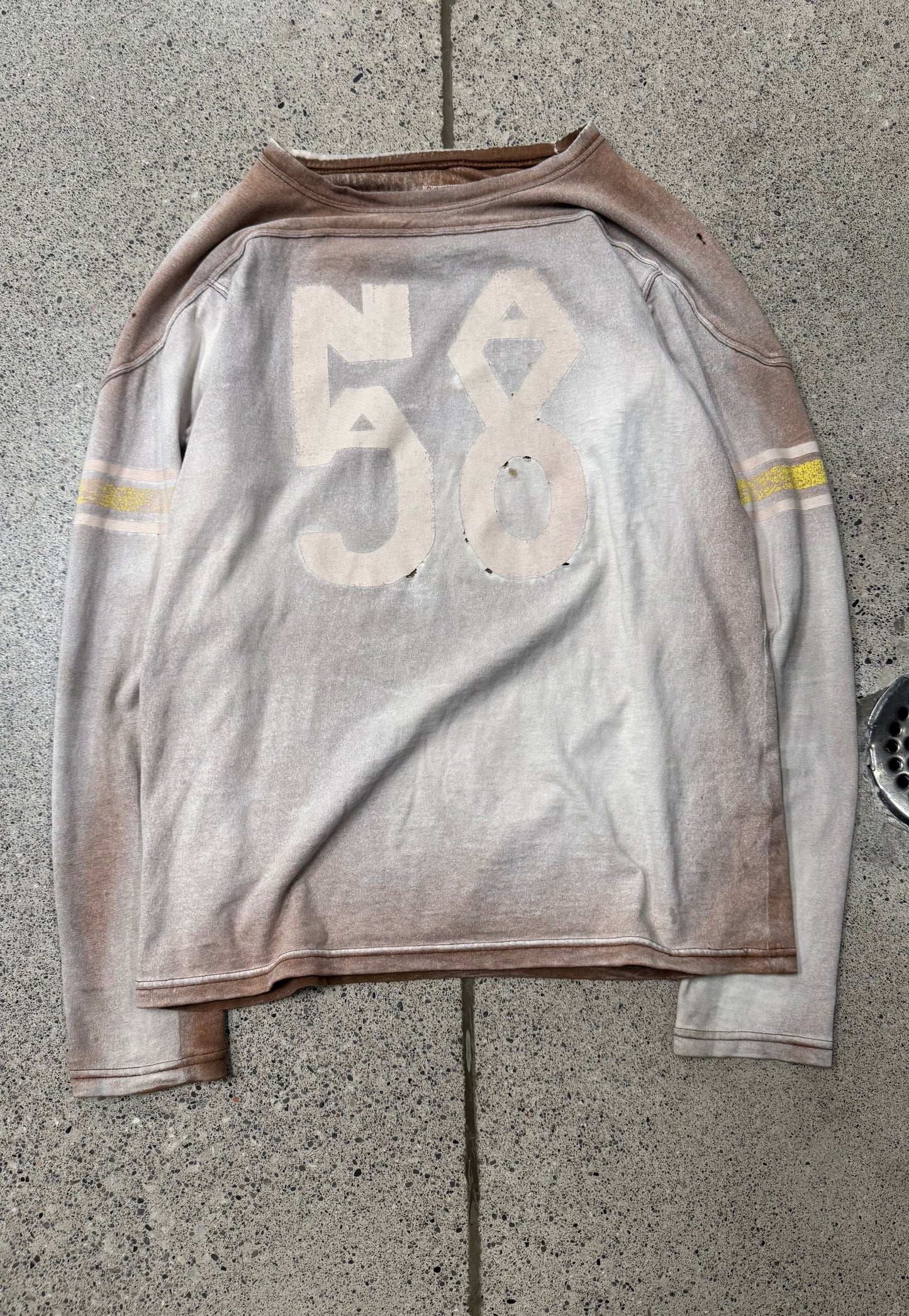 Kapital Reversible ‘Football Jersey’ Vintage Long Sleeve Shirt