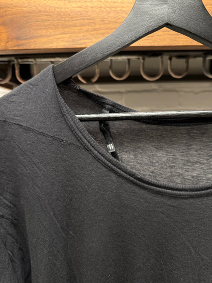 11 by Boris Bidjan Saberi Sheer Black Layering T-Shirt