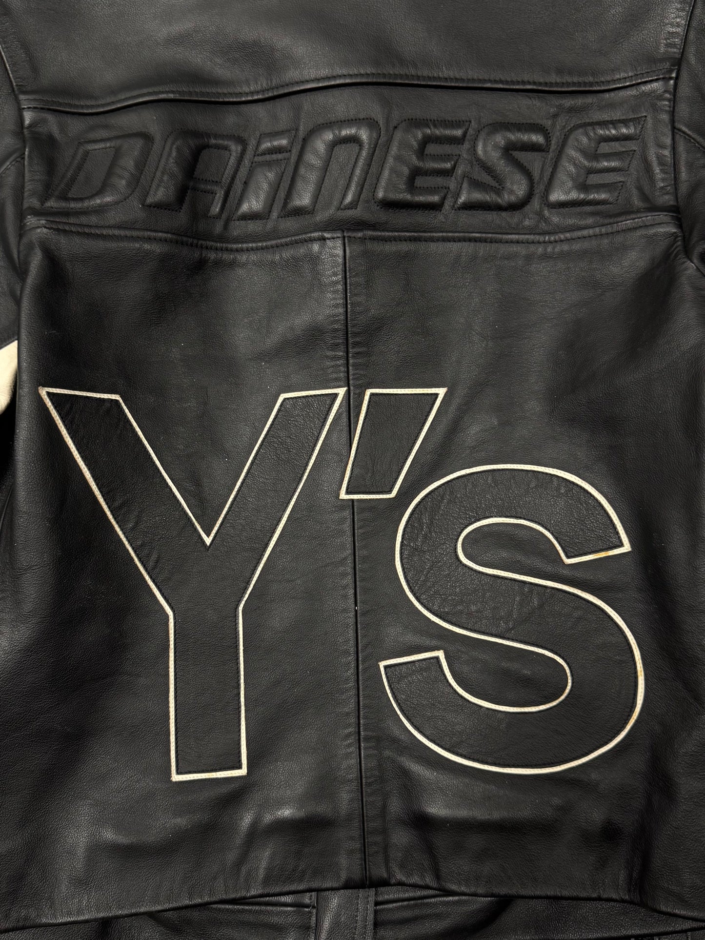 SS2005 Yohji Yamamoto x Dainese Motorcycle Leather Racing Jacket