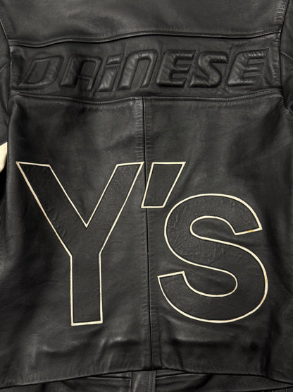 SS2005 Yohji Yamamoto x Dainese Motorcycle Leather Racing Jacket
