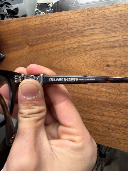 Chrome Hearts ‘Coxucker’ Tortoiseshell/925 Silver Glasses