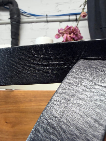 Isabel Marant Knot Tie’ Black Leather Wrap Belt