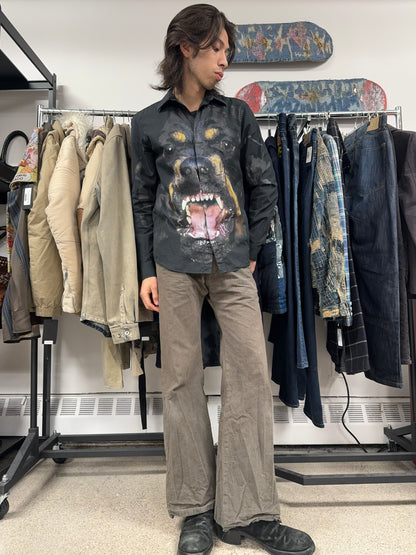 SS2011 Givenchy by Ricardo Tisci ‘Rottweiler’ Button Down Shirt
