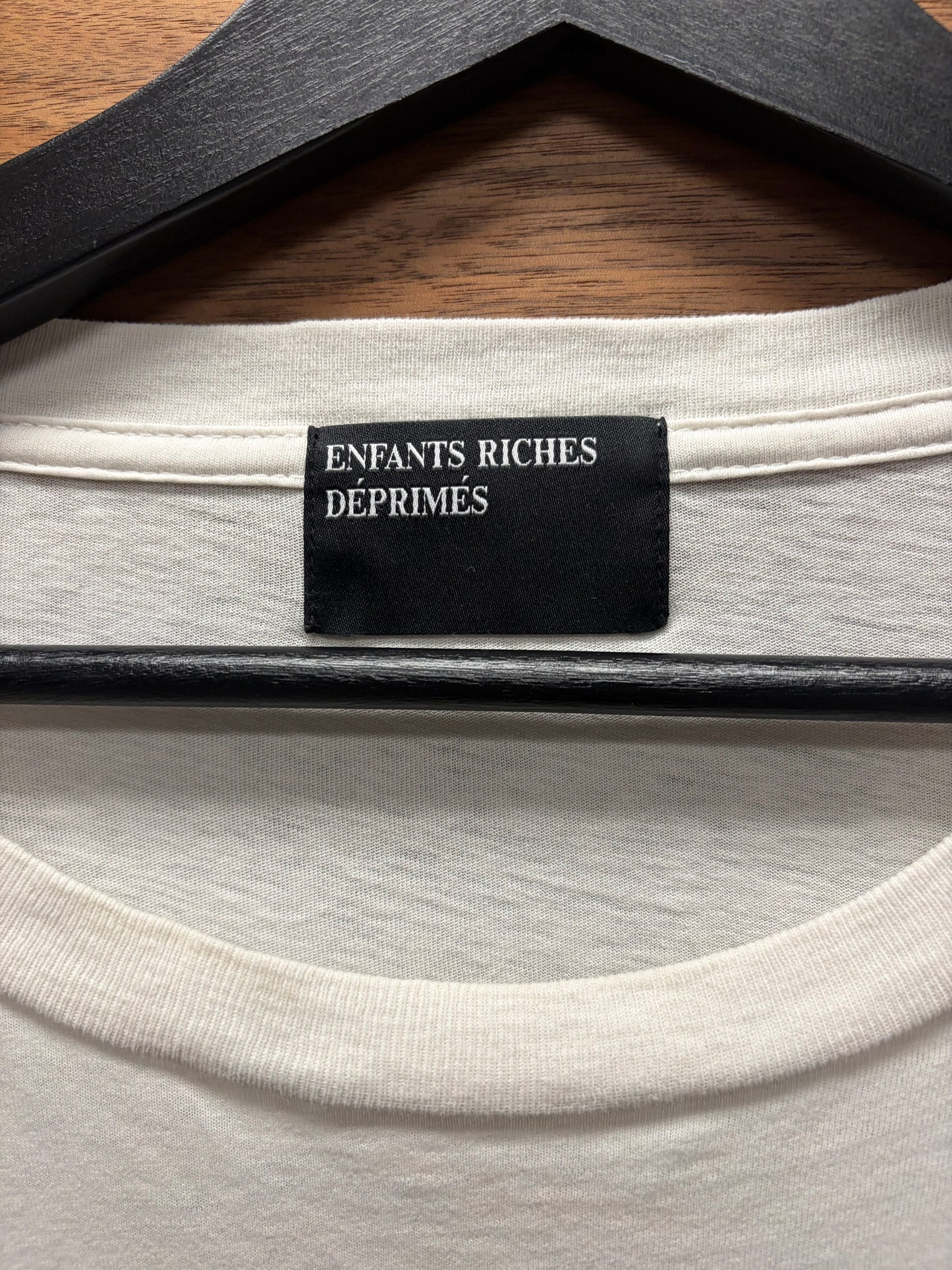 Enfants Riches Deprimes ‘My Role in the War’ White Graphic T-Shirt