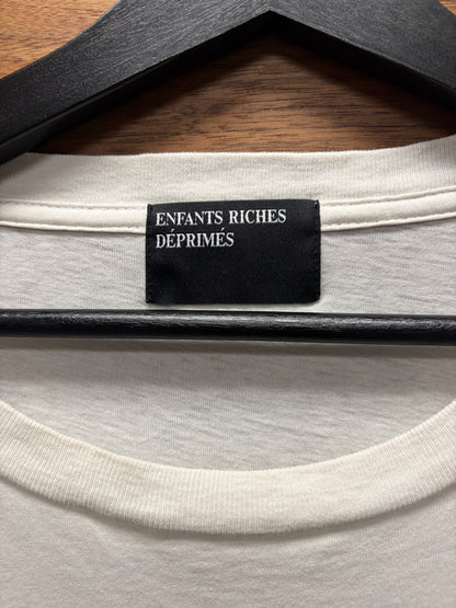 Enfants Riches Deprimes ‘My Role in the War’ White Graphic T-Shirt