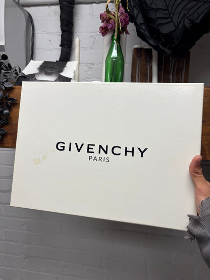 Givenchy by Ricardo Tisci ‘Rottweiler Fight’ Black Leather Portrait Clutch