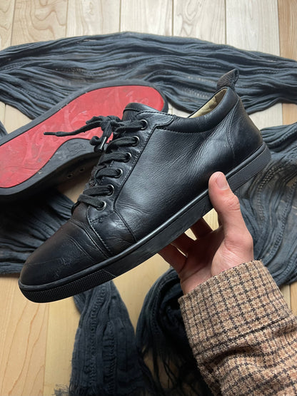 Christian Louboutin ‘Louis Junior’ Red Bottom Leather Sneakers