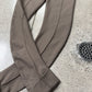 Haider Ackermann Pleated Brown ‘J-Cut’ Trousers