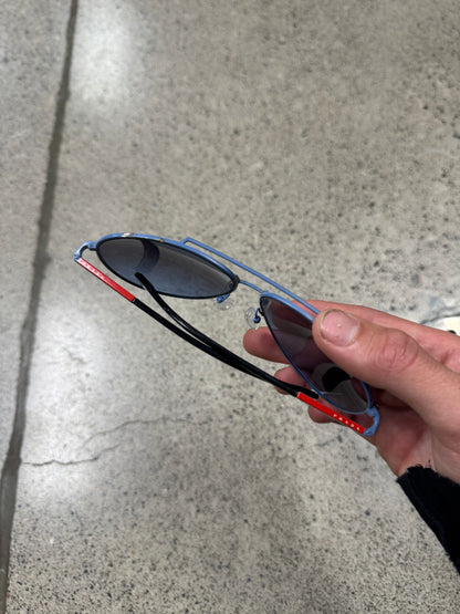 Prada Sport Blue Aviator Sunglasses