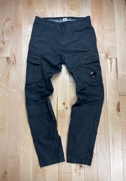 CP Company Black Goggle Cargo Pants