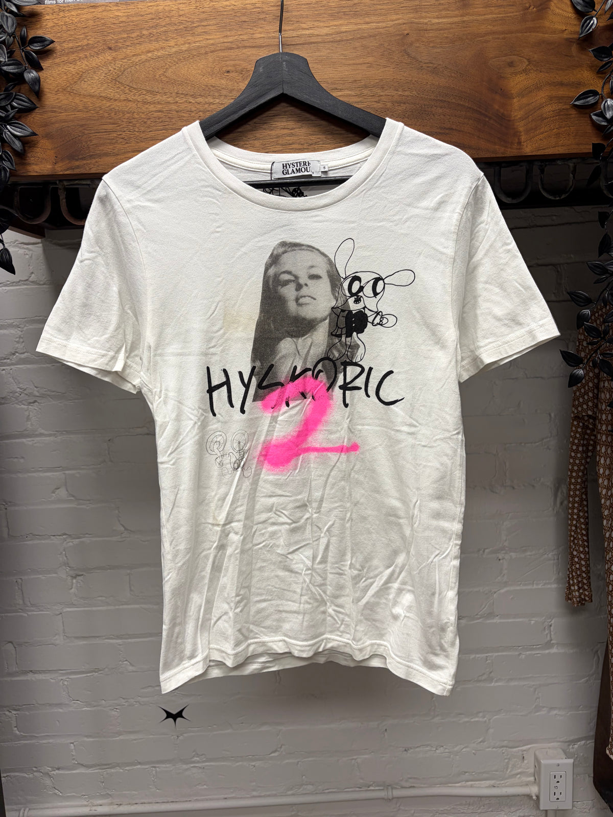 Hysteric Glamour ‘Skolok’ White Graphic T-Shirt