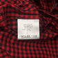 2010s Givenchy ‘Stars’ Red/Black Plaid Button Down Shirt