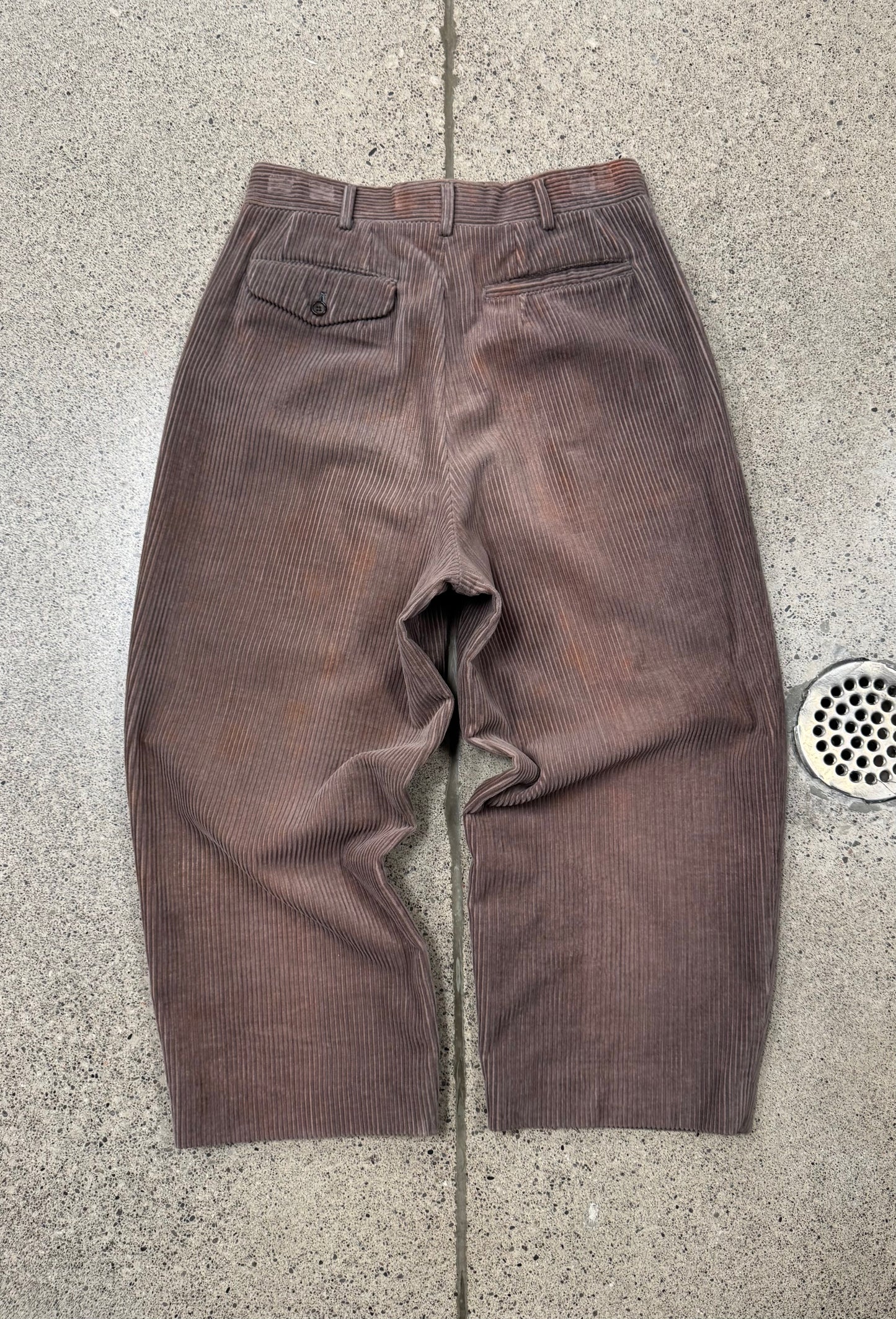 AW1991 Comme Des Garçons Homme Corduroy Trousers