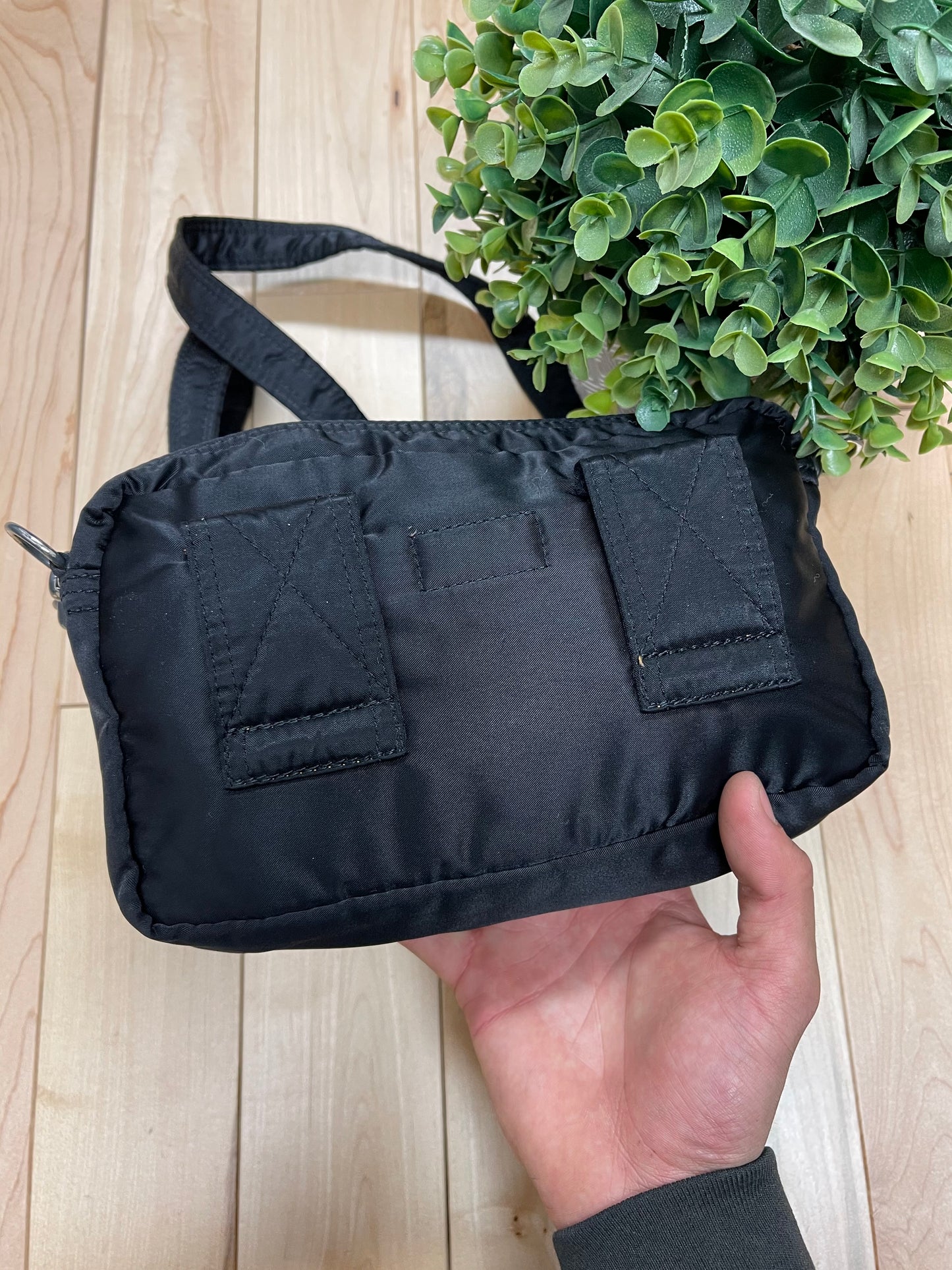 Porter ‘Tank’ Black Crossbody Cargo Side Bag