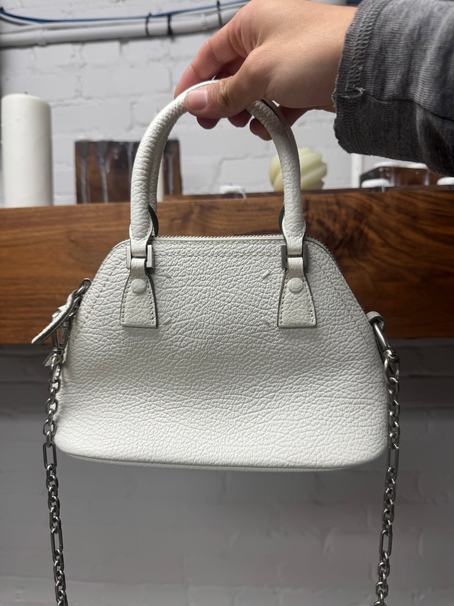 Maison Margiela Micro ‘5AC’ Miniature Leather Purse