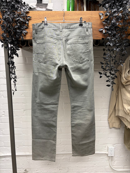 Dior Homme Washed Grey Skinny Jeans