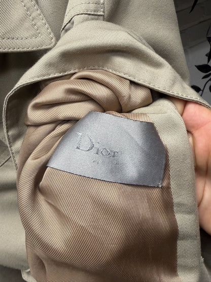 SS2008 Dior Homme ‘Untitled’ Cropped Tan Denim Jacket