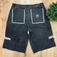 Marithe Francois Girbaud Black Cargo Shorts