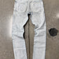 2012 Maison Margiela x H&M ‘Paint Coated’ White Denim
