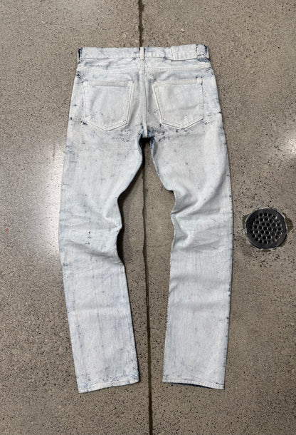 2012 Maison Margiela x H&M ‘Paint Coated’ White Denim