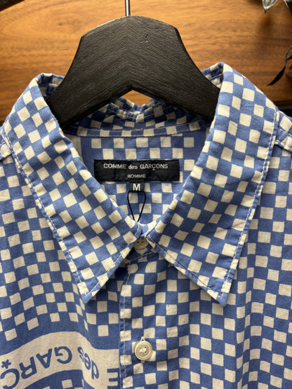 SS2003 Comme Des Garçons Homme ‘Checkerboard’ Short Sleeve Shirt