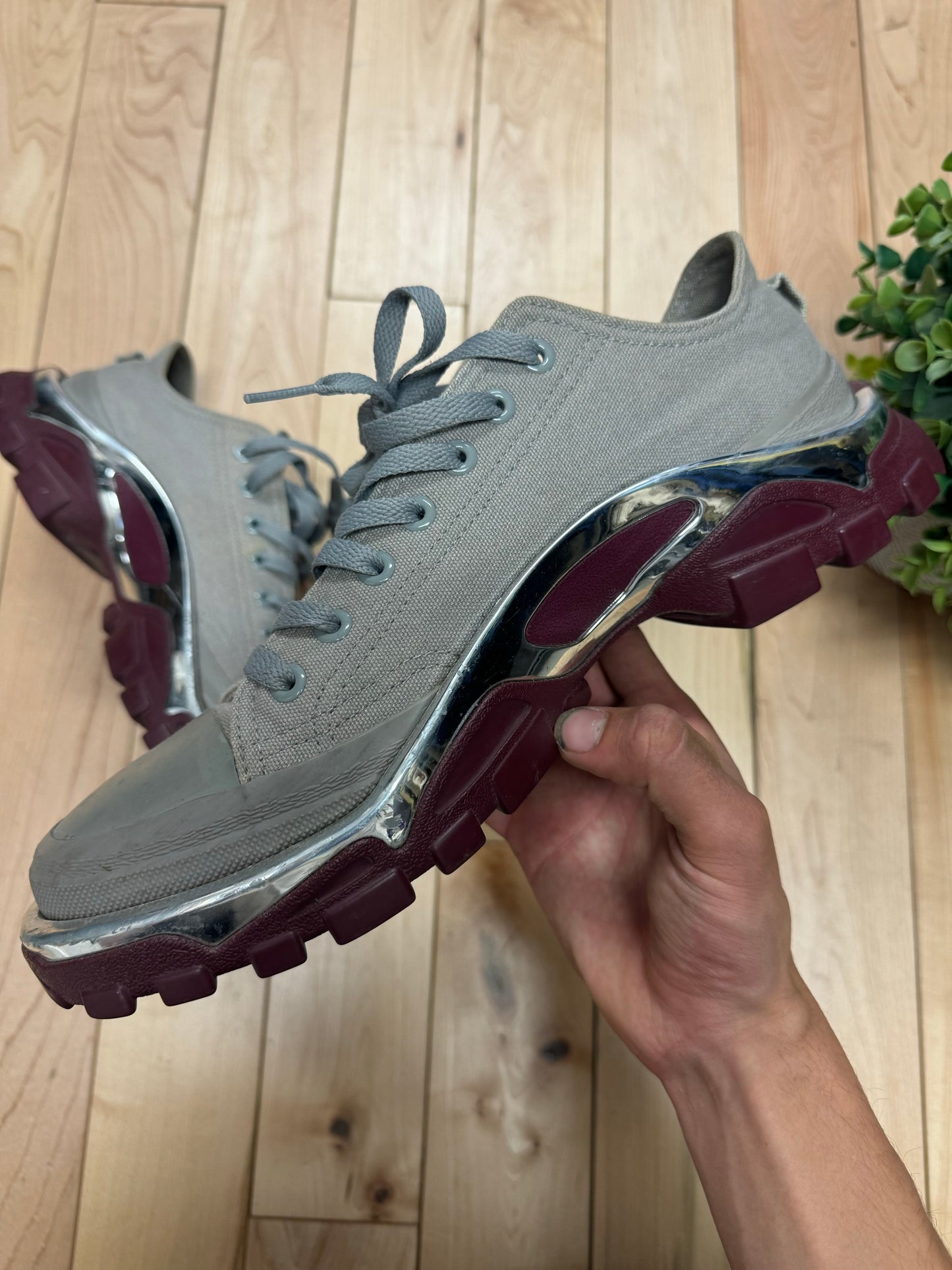 Raf Simons Detroit Runner Low Top Sneakers