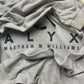 Alyx Chest Logo Heather Grey Pullover Hoodie