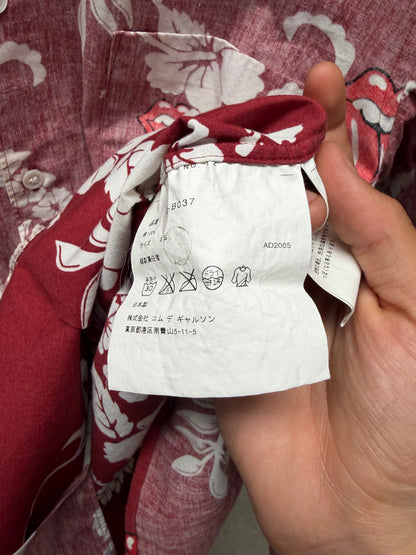 SS2005 Comme Des Garçons Homme Plus x Rolling Stones ‘Aloha’ Inside Out Button Up Shirt