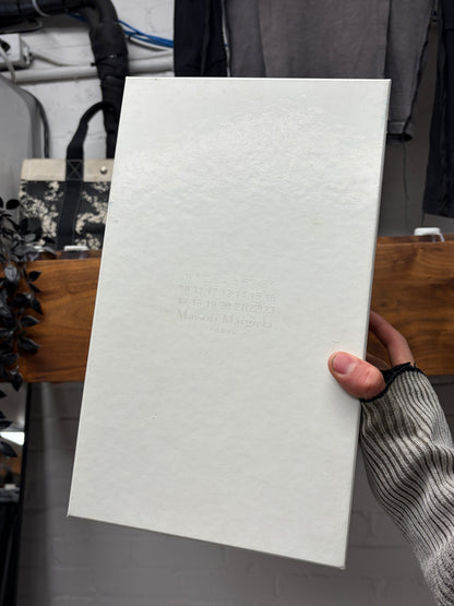 Maison Margiela ‘G.A.T.’ White Leather Low Top Sneakers