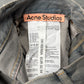 Acne Studios Flared Cut Distressed Grey Denim