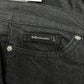 2000s Dolce & Gabbana Black Low Rise Slim/Skinny Denim