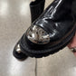 Alexander McQueen Studded Silver Toecap Leather Chelsea Boots