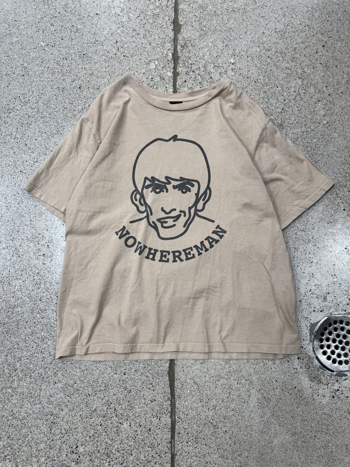 AW2001 Number (N)ine ‘Nowhereman’ George Harrison Portrait T-Shirt