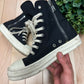 Rick Owens DrkSHDW Canvas Ramones