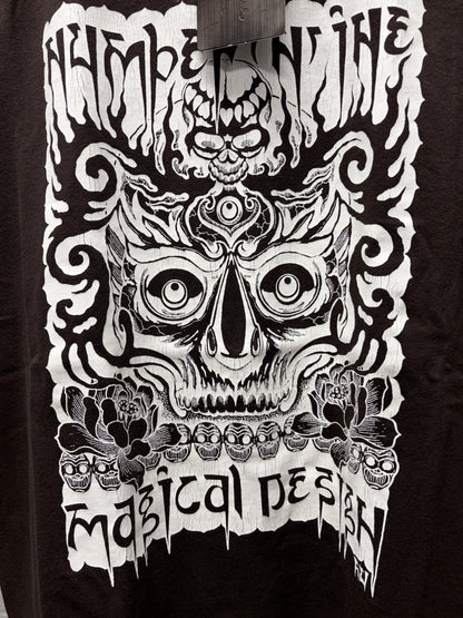 2004 Number (N)ine x Magical Design ‘Acid Trip’ Faded Brown Graphic T-Shirt