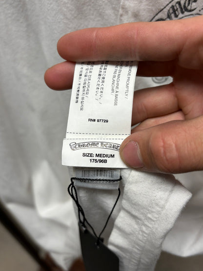 Chrome Hearts ‘Malibu’ Store Exclusive White Horseshoe Logo T-Shirt