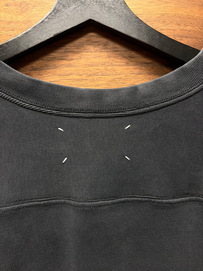 Maison Margiela Heavyweight Washed Black Sweatshirt
