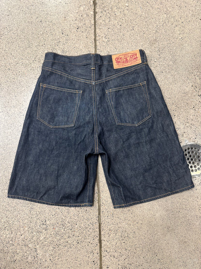 2000s Bape OG Nigo Era ‘Star Sta’ Painted Denim Shorts