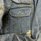 Isamu Katayama Zip Up Light Wash Denim Jacket