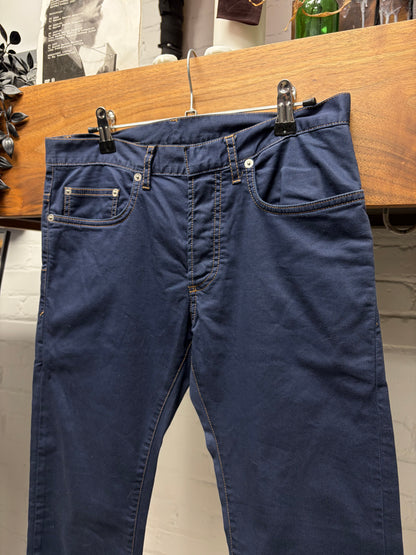 Dior Homme ‘5 Pocket’ Navy Blue Jeans