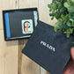 Prada ‘Racing Logo’ Black Saffano Leather Bifold Wallet