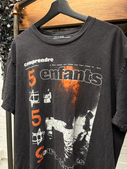 SS2024 Enfants Riches Deprimes ‘Comprende’ 555 Black Graphic T-Shirt